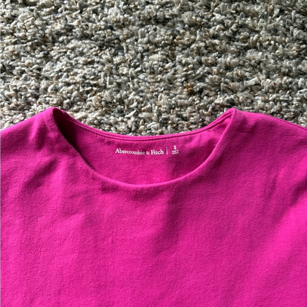 Abercrombie & Fitch Women’s ' Bright Pink Tee